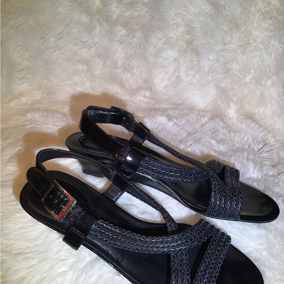 Cole Haan Nike Air black sandals size 10B - Picture 4 of 6